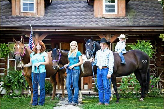 Smith Family Mounted Shooting Horse Photo
